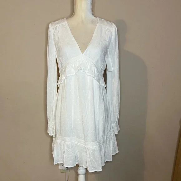 NWOT Paige Odelis Ruffle Dress - Picture 2 of 7